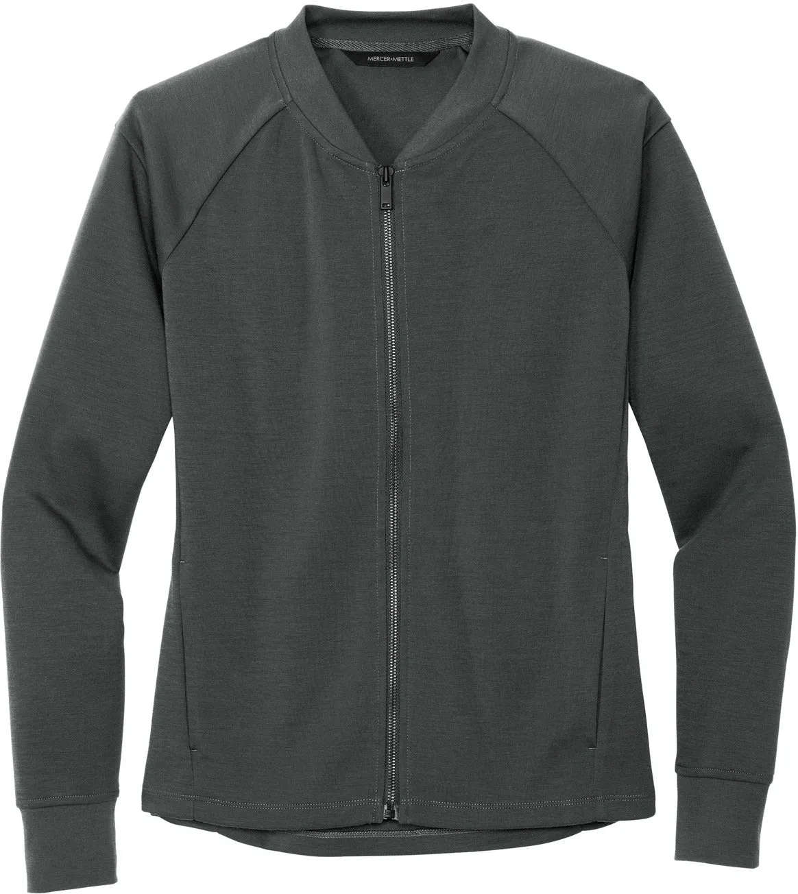 OUTLET-Mercer Mettle Ladies Double-Knit Bomber