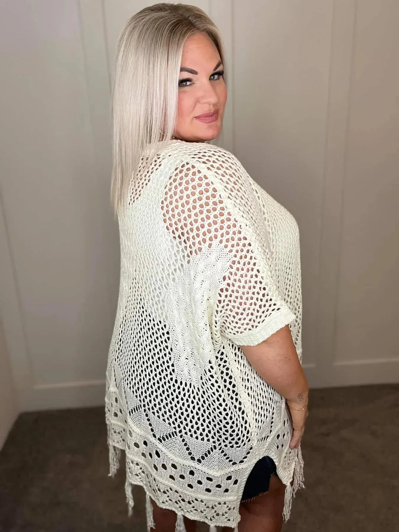 PREORDER: Amanda Crochet Cardigan in Six Colors