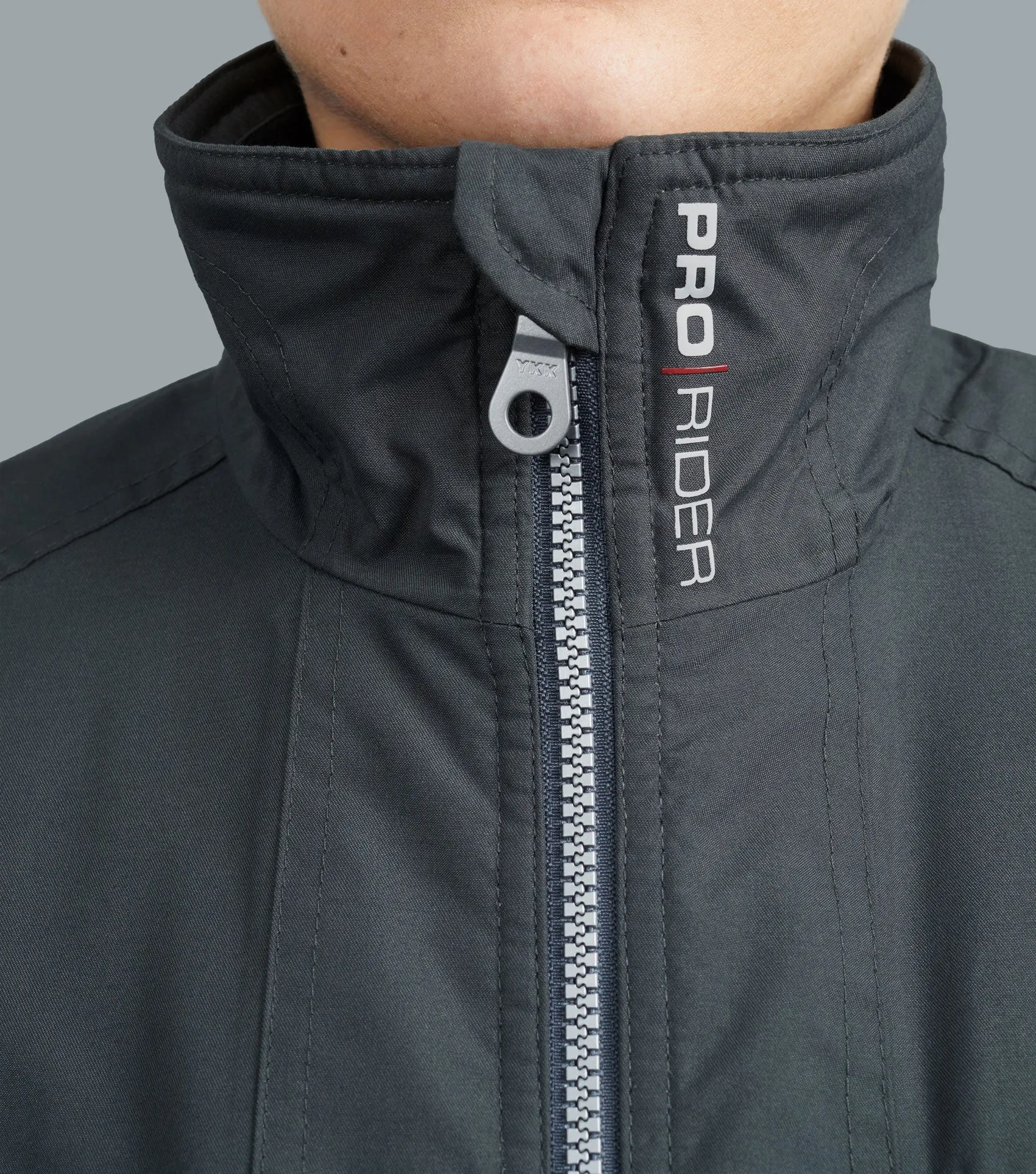 Pro Rider Unisex Waterproof Riding Jacket Anthracite Grey