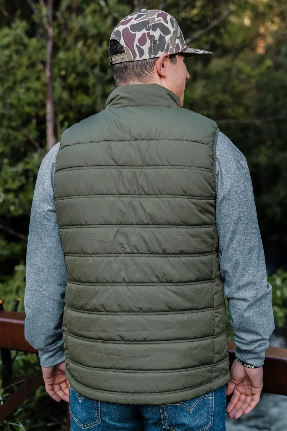 Puffer Vest - Mallard Green