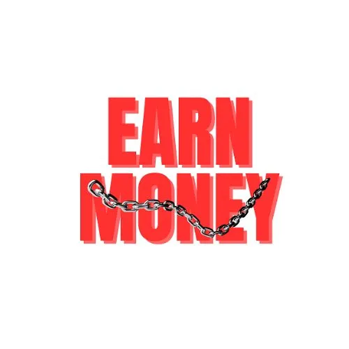 "Earn Money" Relaxed Fit Black Hoodie for Men By Demon Wear