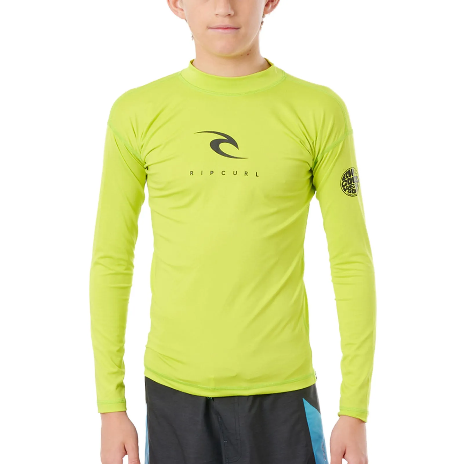 Rip Curl Kids Corps Long Sleeve Rash Vest T-Shirt