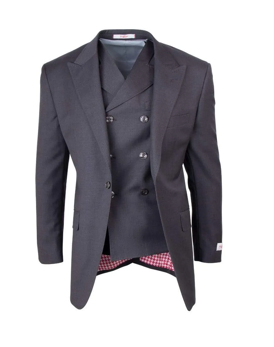 SAN GIOVESSE SUIT & VEST / GREY