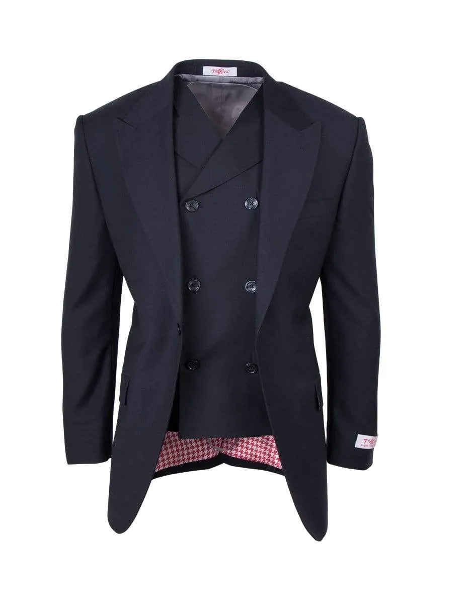 SAN GIOVESSE SUIT & VEST / NAVY