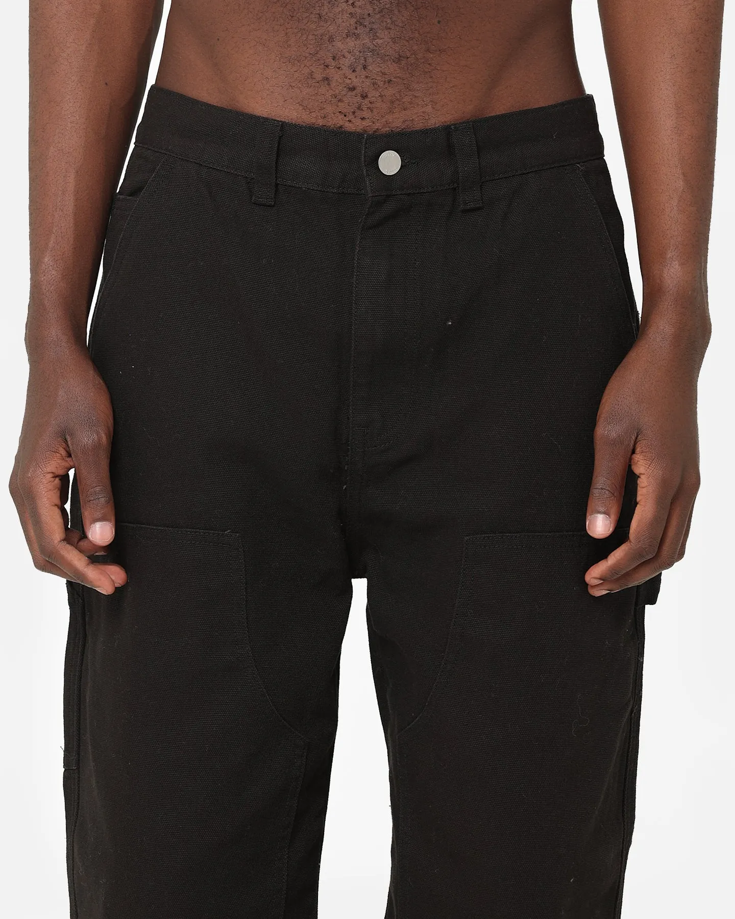 Stussy Canvas Work Pants Black