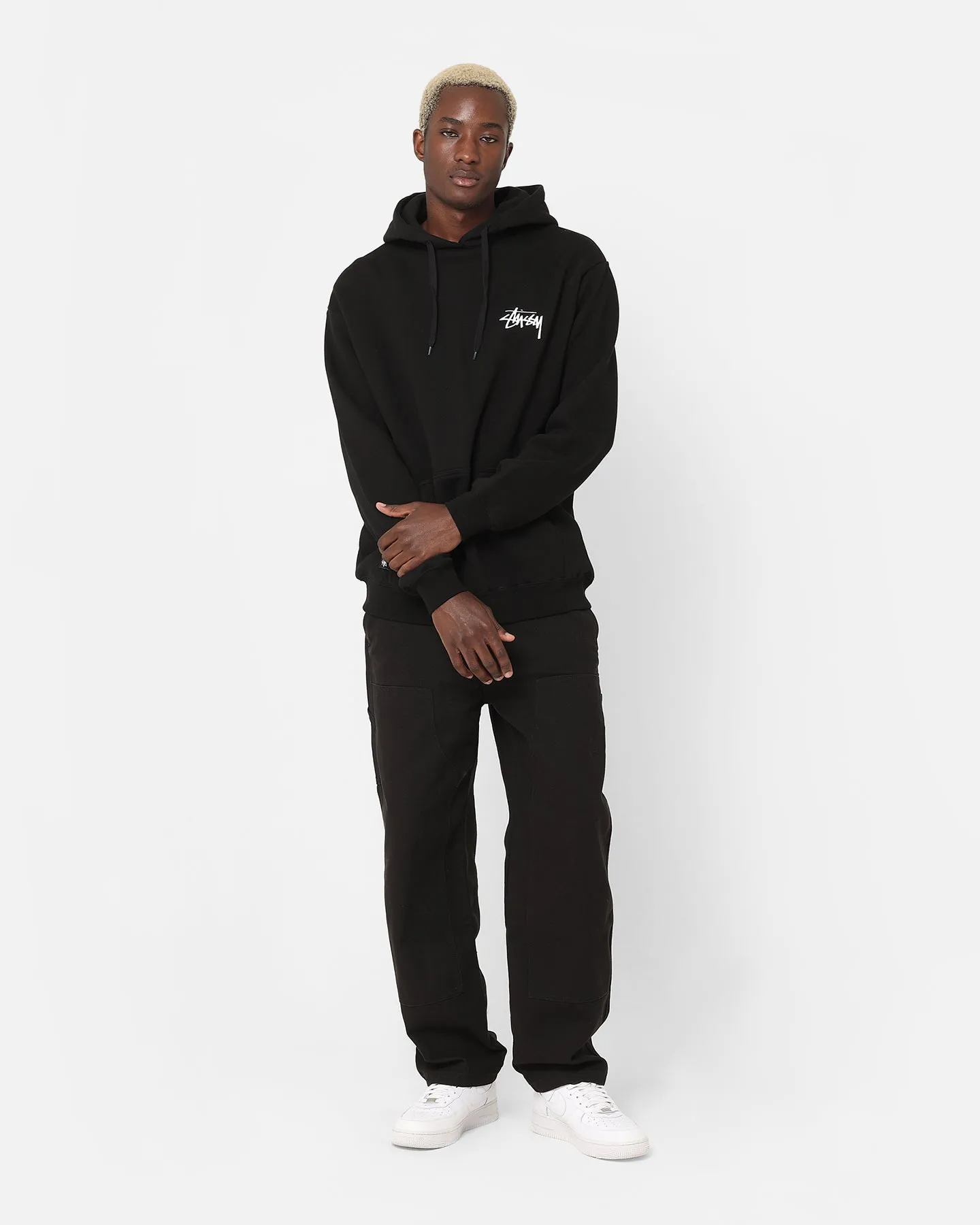 Stussy Canvas Work Pants Black