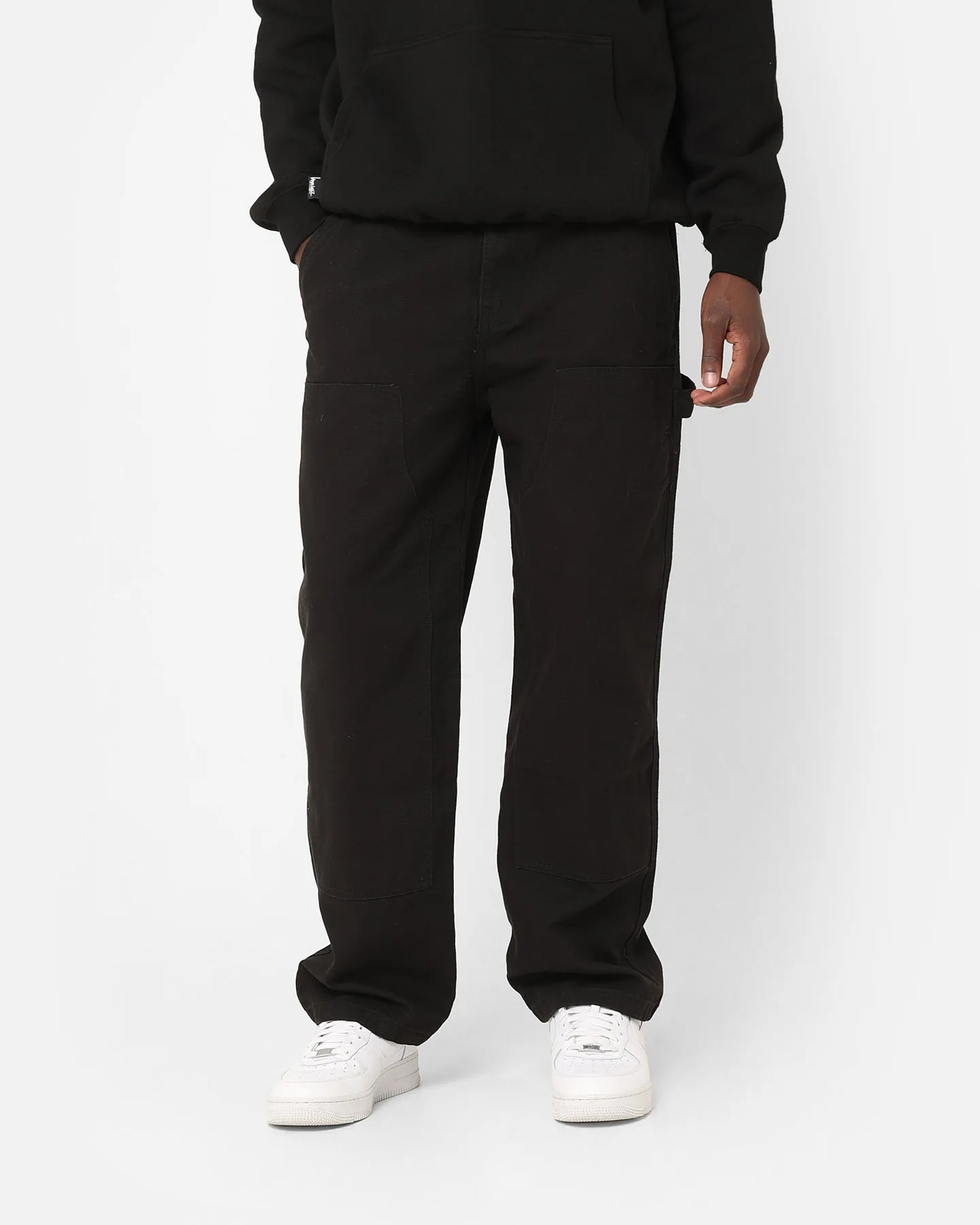 Stussy Canvas Work Pants Black