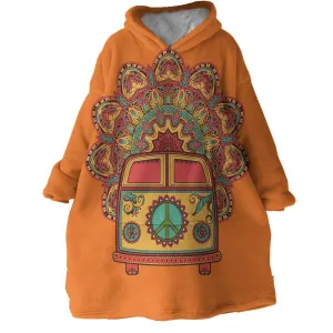 The Happy Bus Wearable Blanket Hoodie