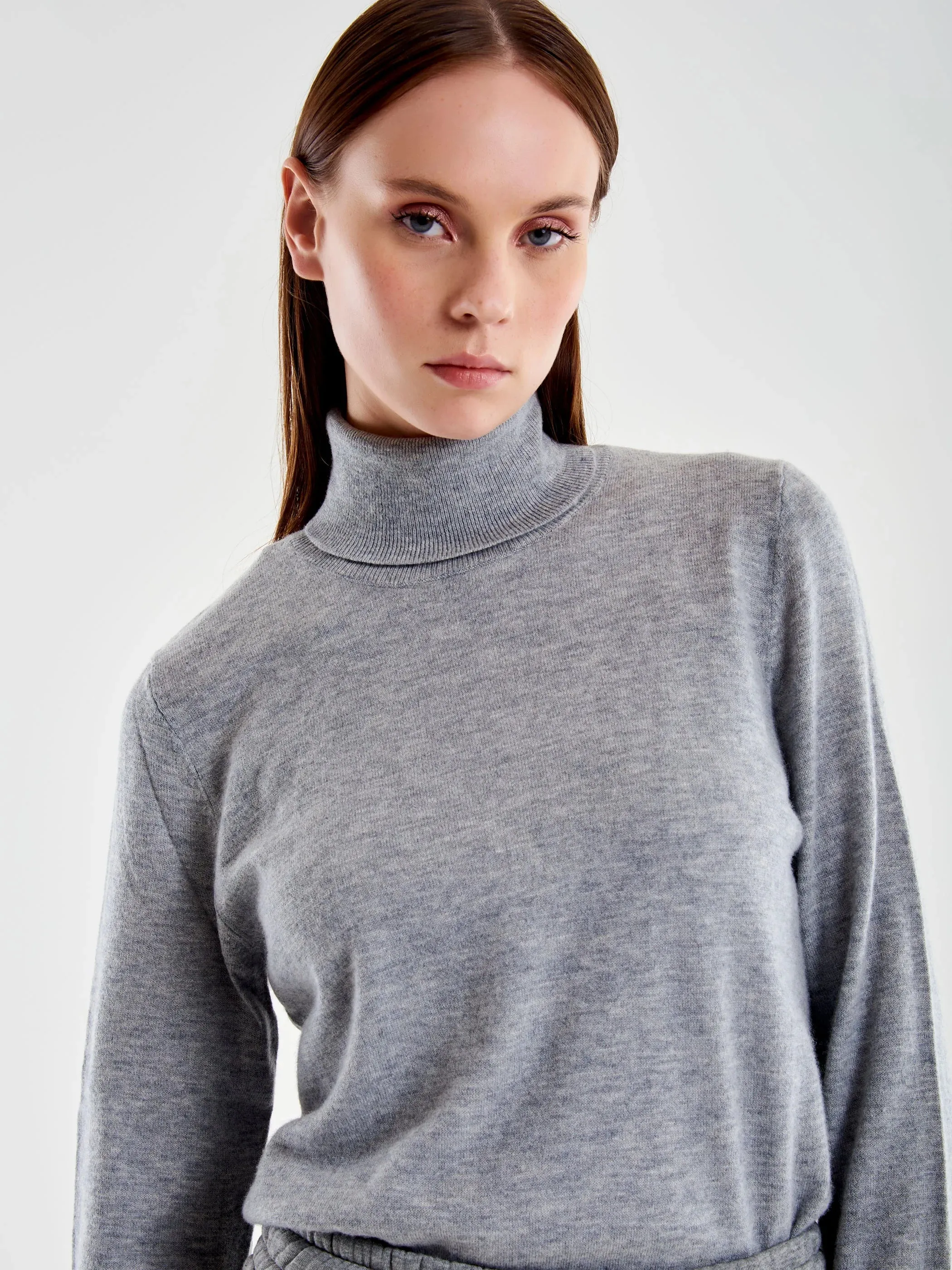 Turtleneck Wool Sweater