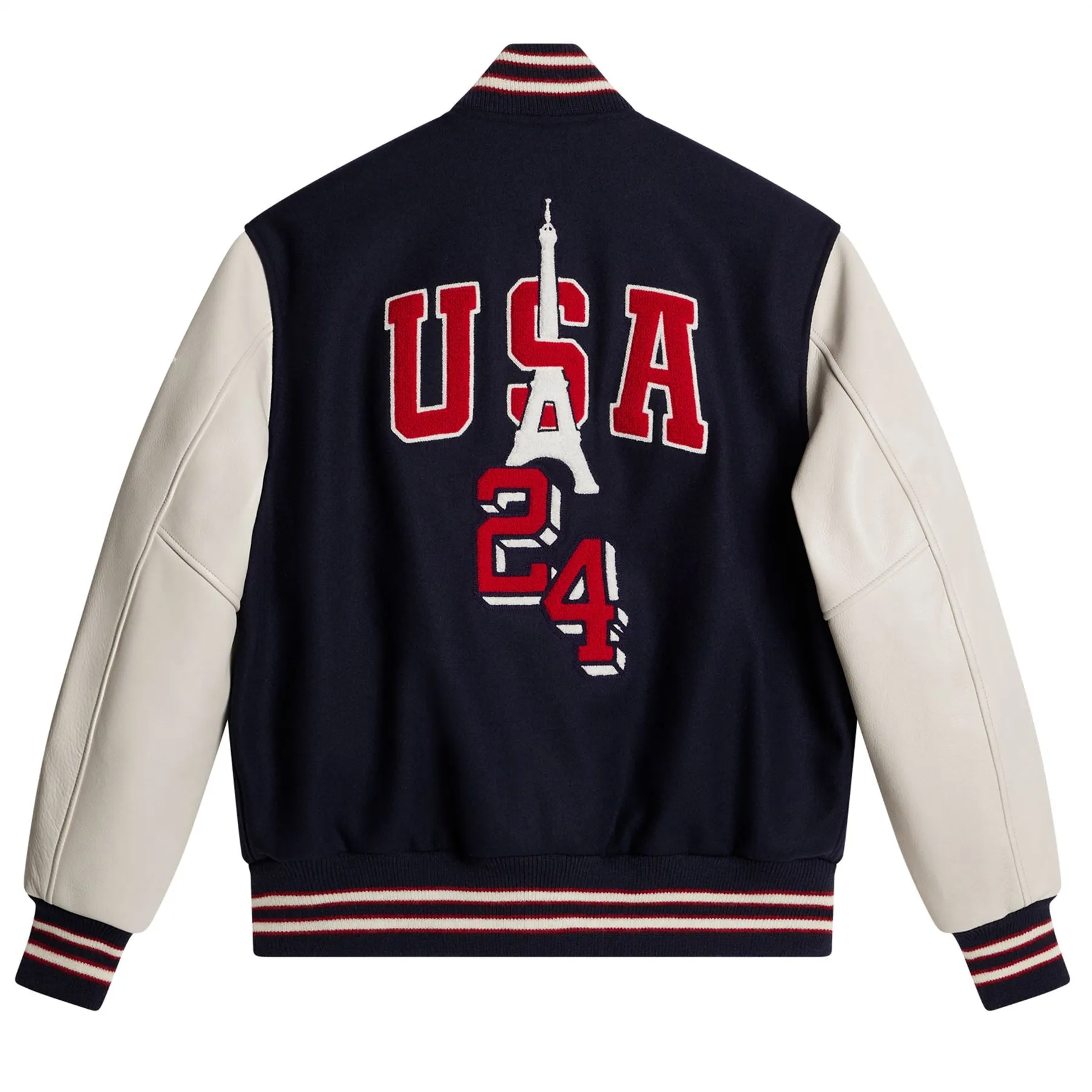 USA Golf Golden Bear Wool Jacket Estate Blue - SU24