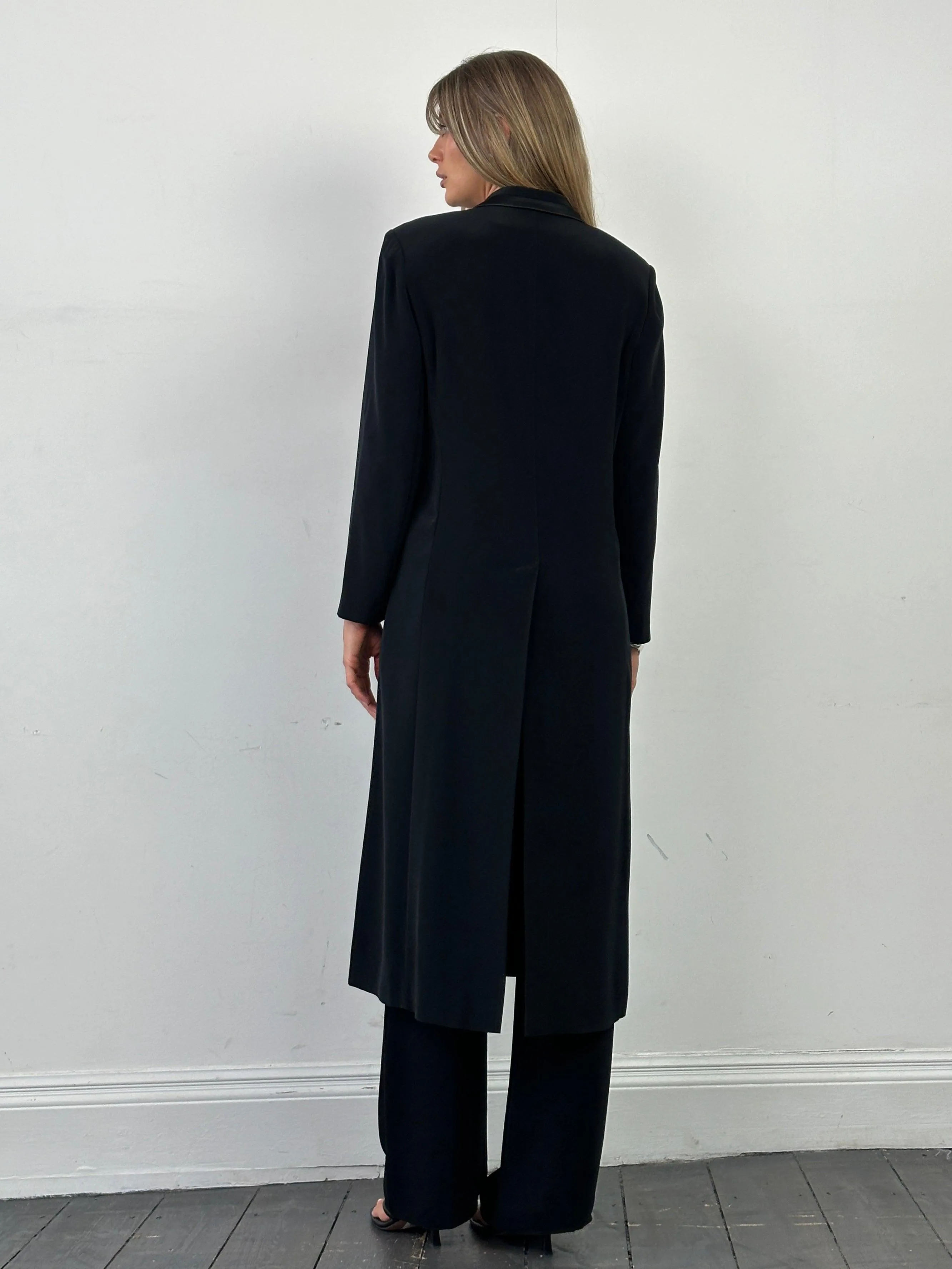 Vintage Lightweight Tuxedo Coat - S