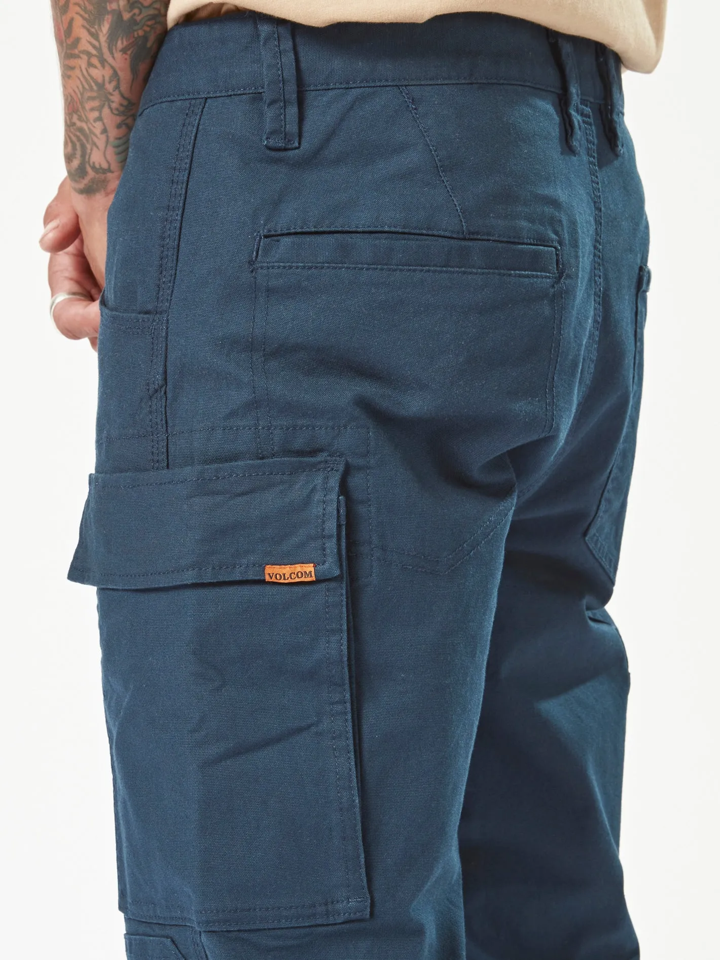 Volcom Workwear Caliper Work Pants - Navy