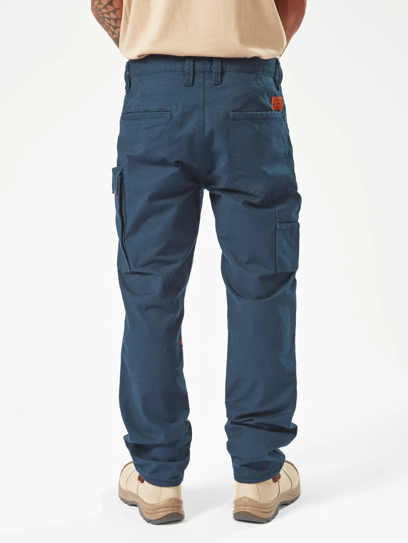 Volcom Workwear Caliper Work Pants - Navy