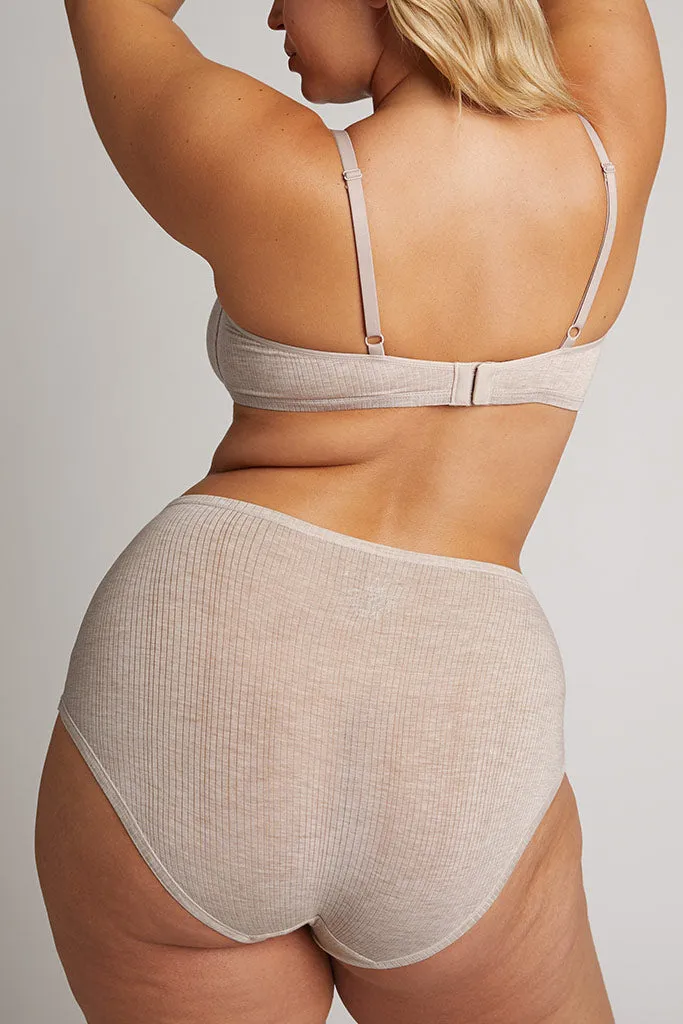 Whipped Non-Wire Bra in Sand