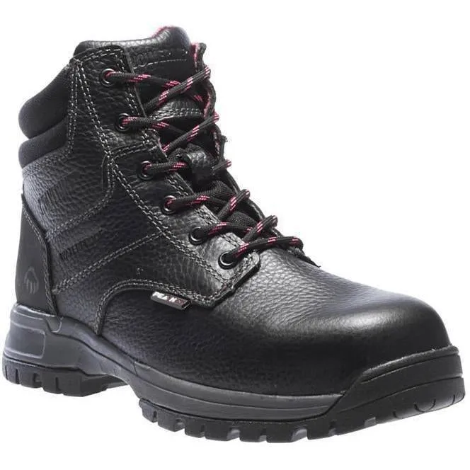 Wolverine Women's Piper 6" Comp Toe WP EH Work Boot - Black - W10181