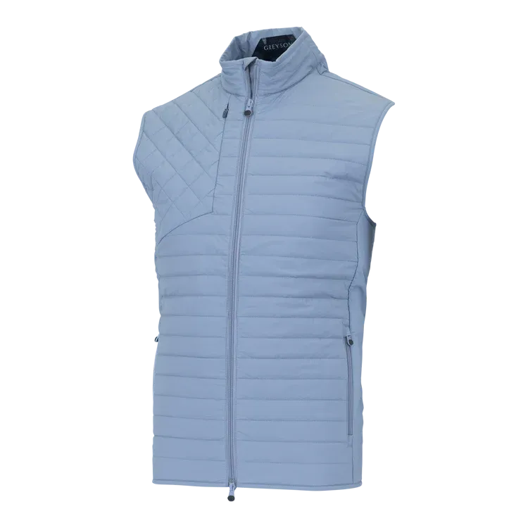 Yukon Ultralight Hybrid Vest in Moonstone by Greyson