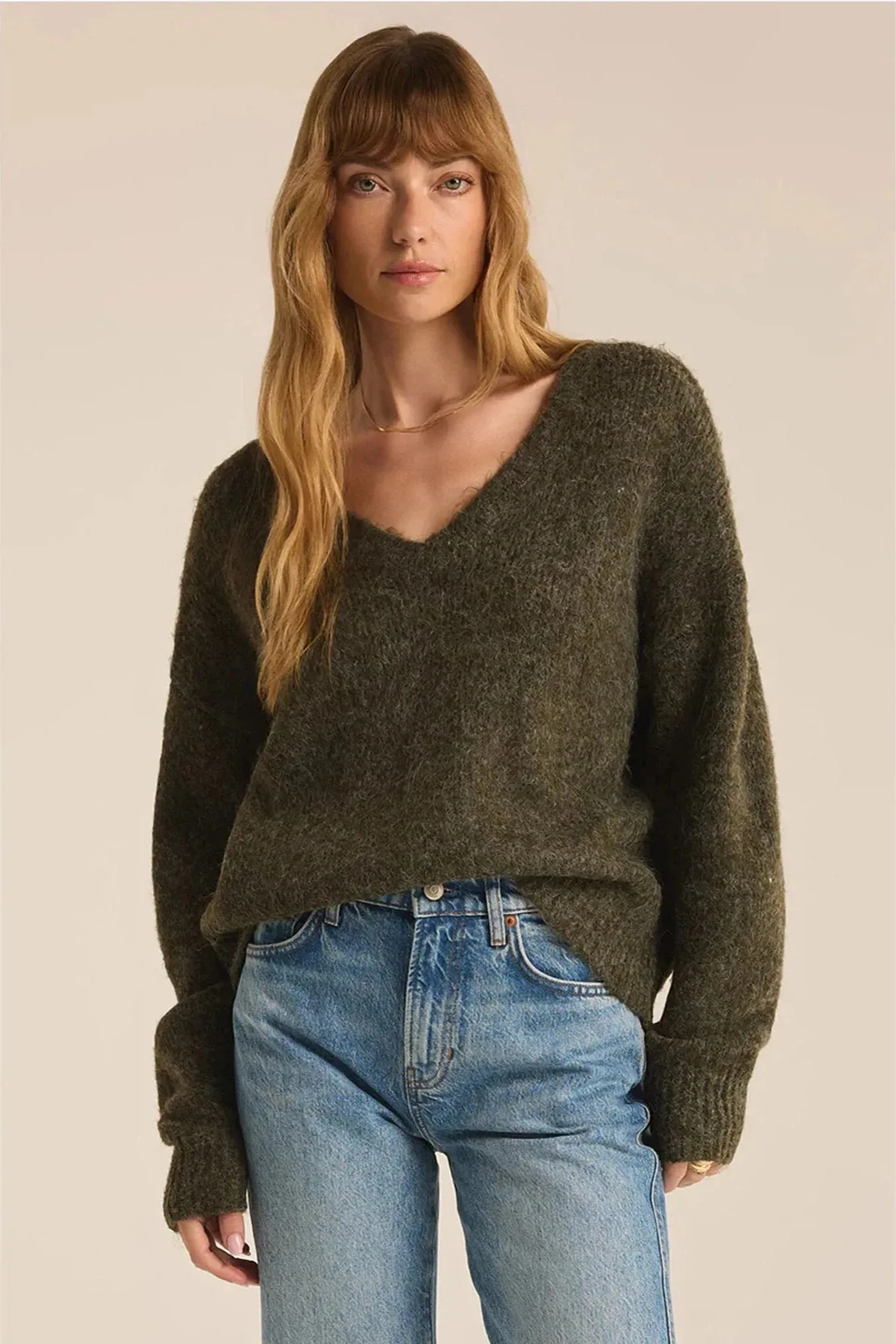 Z Supply All I Want V-Neck Sweater